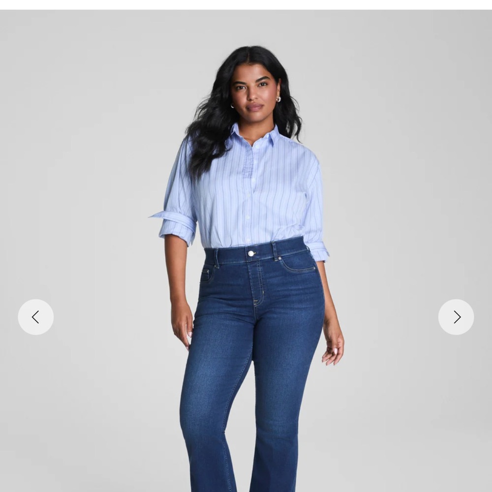 SPANX Indigo Flare Jeans